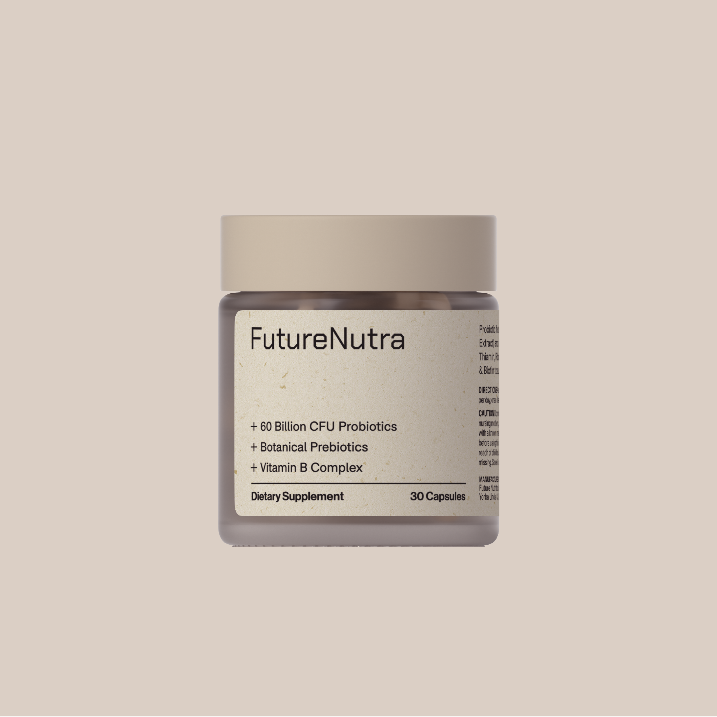 Daily Probiotic Supplement -60 Billion CFU,10 Advanced Strains lGut Health Complex with Bifidobacterium & Lactobacillus Acidophilus (for Women & Men)-Shelf-Stable Formula with Prebiotics to Support Digestive Health